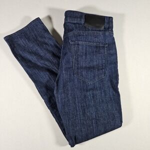 Hugo Boss Jeans Mens Candiani Denim 33x30 Finest Italian Fabric Stretch Dark